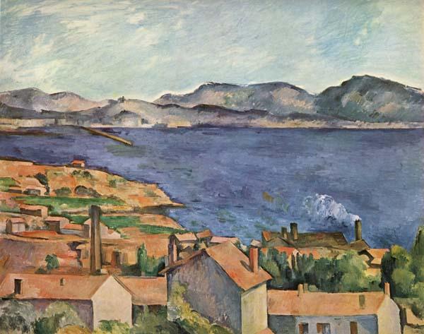Paul Cezanne The Bay of Marseilles,seen from l'Estaque France oil painting art